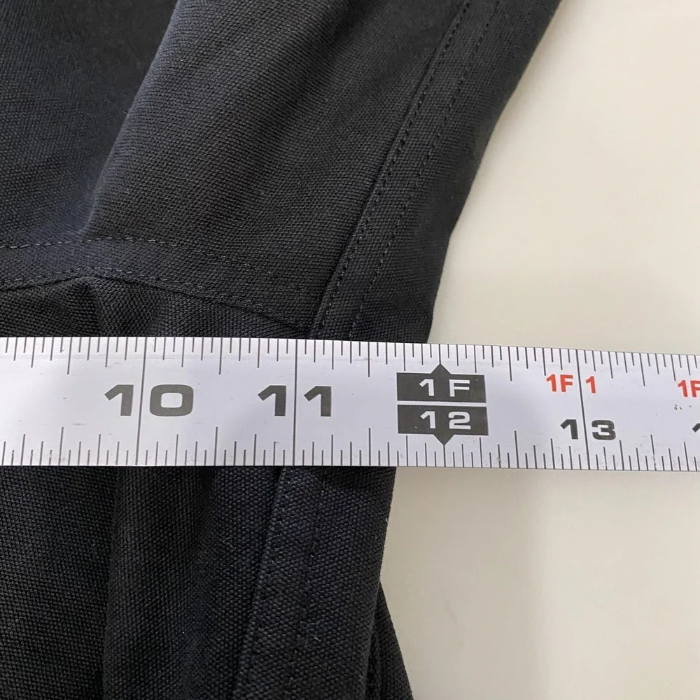 Lululemon Pants Mens 38 Black Slim Fit Athletic Stretch Zip Pocket Taper Commute